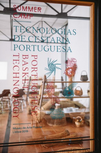 Workshop space at Museu de Arte Popular, Summer School 2019 Lisbon Basket Technology   Jenna Duffy © Michelangelo Foundation, Passa Ao Futuro
