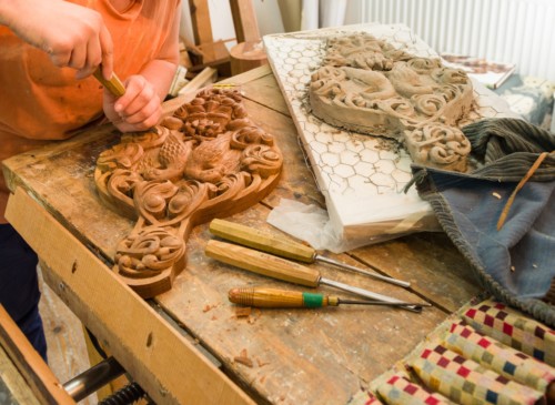 Ornamental Woodcarving ©City & Guilds of London Art School
