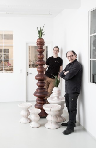 Boris Berlin and Mikkel Karlshoj © Laila Pozzo per Doppia Firma MFCC, FCMA, Living