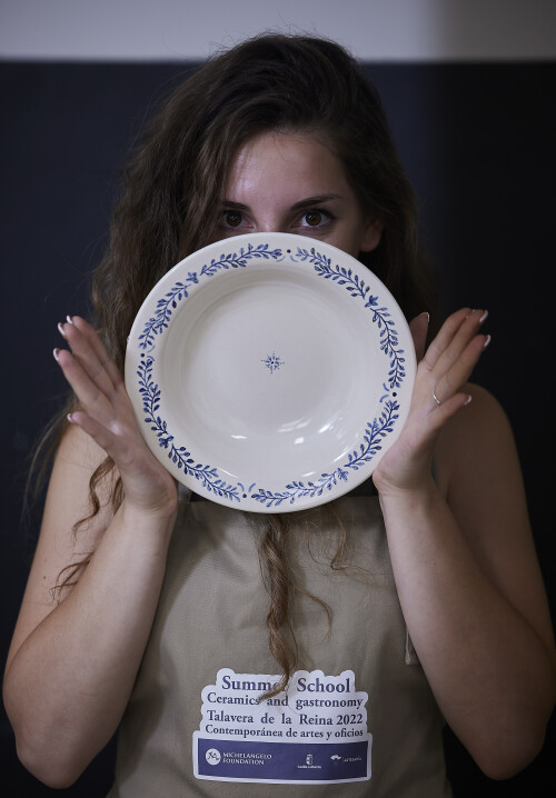 Eleonora Mita Student Ceramics and gastronomy Manu Reino©Michelangelo Foundation