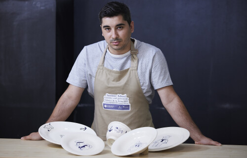 Diego Alonso Student Ceramics and gastronomy Manu Reino©Michelangelo Foundation