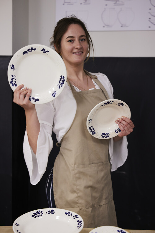 Matylda Polak Student Ceramics and gastronomy Manu Reino©Michelangelo Foundation