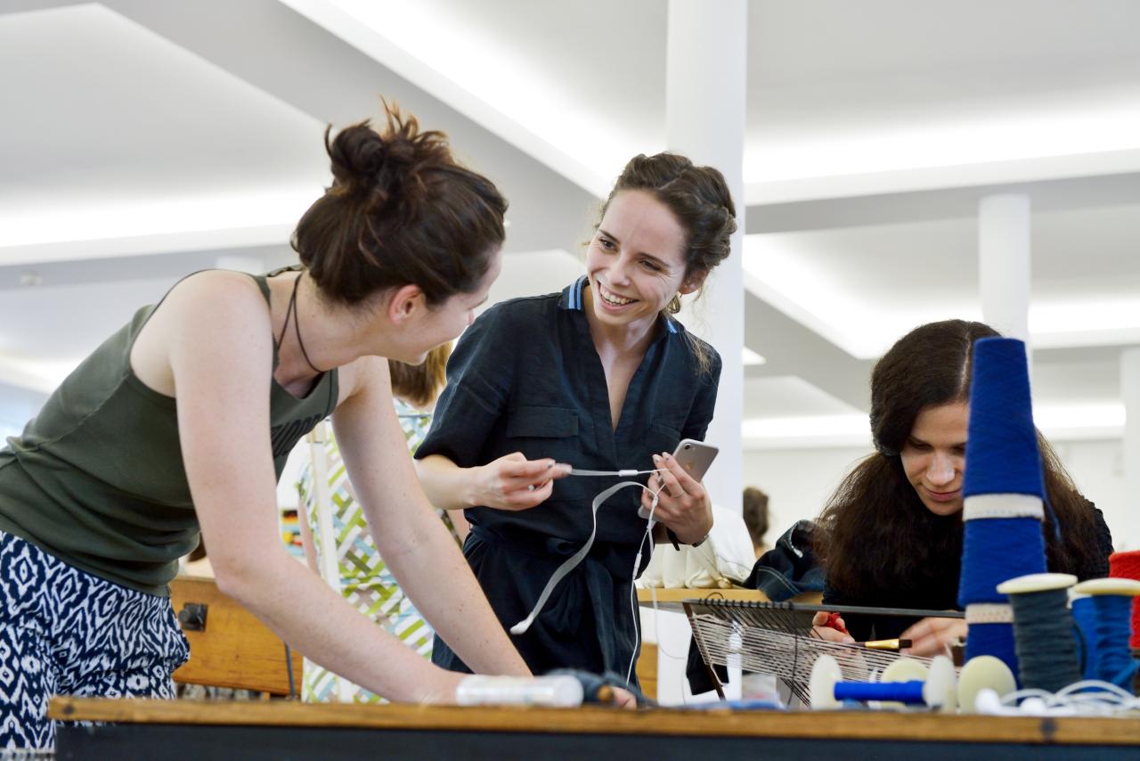 Summer School 2019 Aubusson Tapestry Lola Moser©Michelangelo Foundation